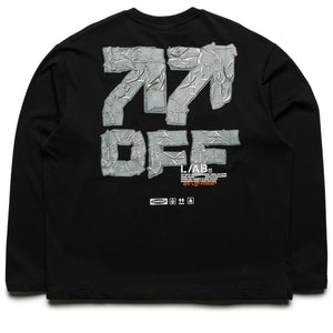 L/AB c/o Off-White Off Active Duct Tape L/S Tee - Black