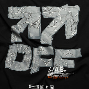 L/AB c/o Off-White Off Active Duct Tape L/S Tee - Black