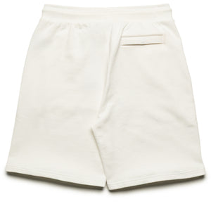 L/AB c/o Off-White Diagonal Open Hem Jogger Shorts - White