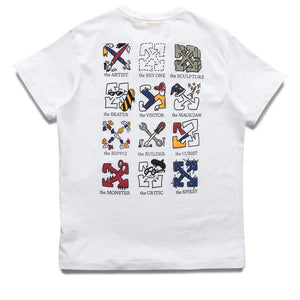 Big Kids Off-White Multilogo Tee - White