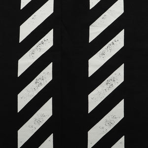 L/AB c/o Off-White Core Diagonal Relaxed Sweatpants - Black