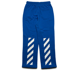 L/AB c/o Off-White Core Diagonal Relaxed Sweatpants - Cobalt Blue