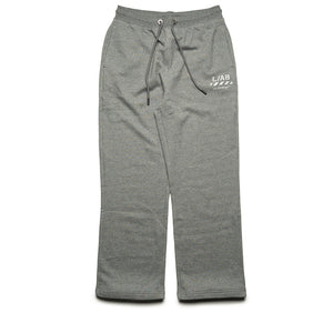 L/AB c/o Off-White Core Diagonal Relaxed Sweatpants - Heather Grey