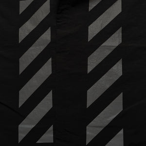L/AB c/o Off-White Reflective Diagonal Pants - Black