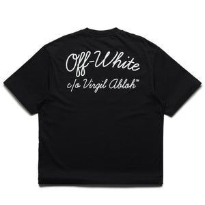 Off-White Script Skate Tee - Black/White