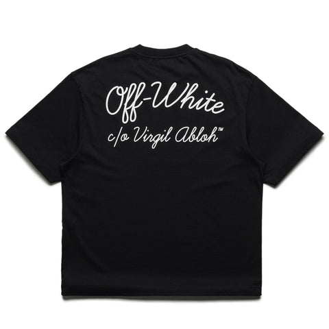 Off-White Script Skate Tee - Black/White
