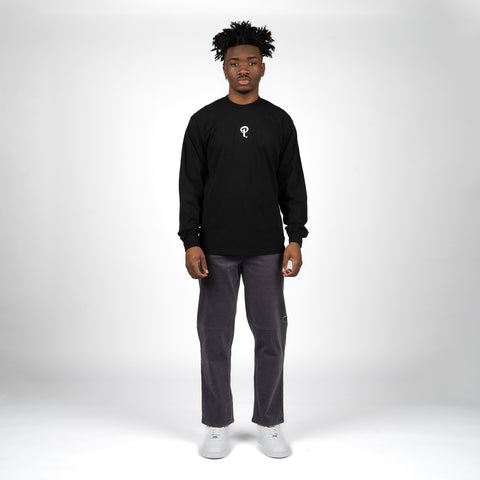 Politics Every Days L/S Tee - Midnight