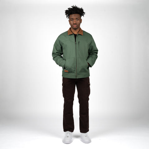 Sinclair Cordless Clair Canvas Work Jacket - Olive