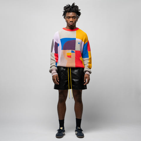 KidSuper Bauhaus Paint Palette Sweater - Multi