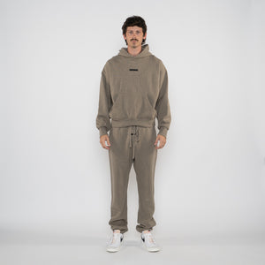 Fear Of God Essentials Classic Fit Fleece Hoodie - Homestead Heather