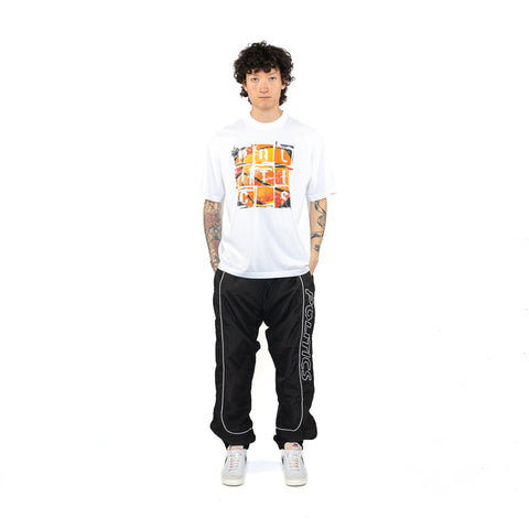 Politics Crossover Tee - White