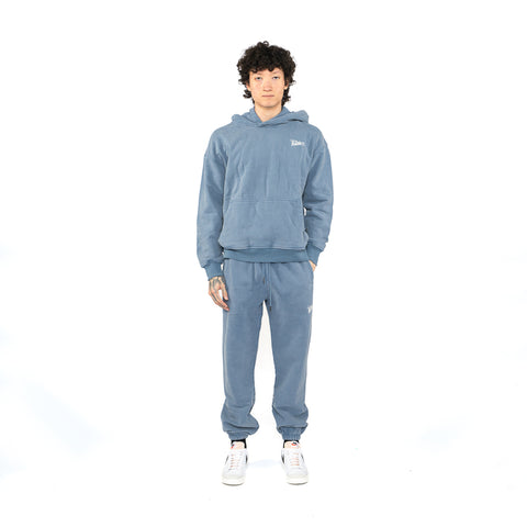 Politics Core Script Hoodie - Glacier Blue