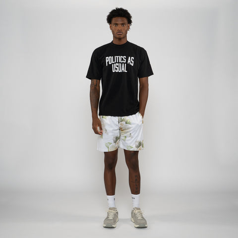 Politics As Usual Tee - Black