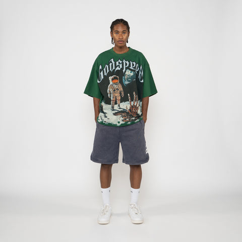 Godspeed New York First Contact Tee - Emerald Wash