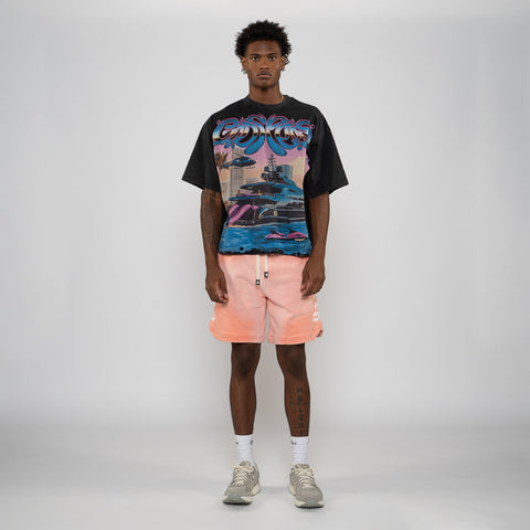Godspeed New York Memento Vivere Tee - Black
