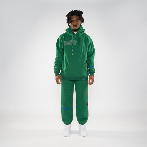 KidSuper Super Sweatpants - Forest Green