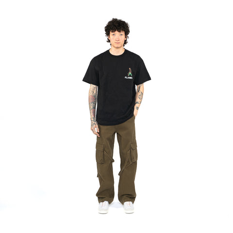Flaneur Blurred Stroller Tee - Black