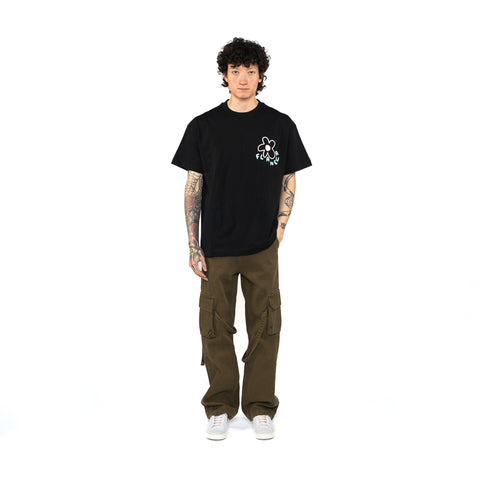 Flaneur Blossom Tee - Black