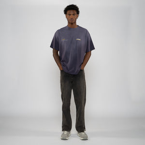 Represent R2S Split Straight Leg Denim Pants - Soot