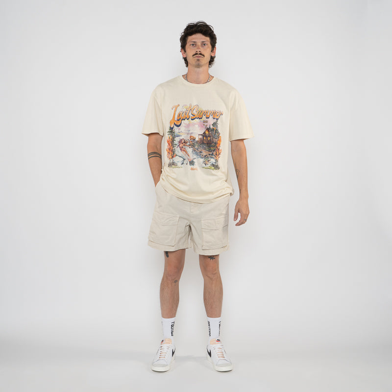 【KSUBI】オーバーサイズスウェットplayoff ekcess dusty desert KSUBI