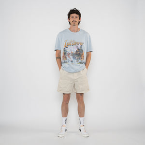 Ksubi Last Summer Ekcess Tee - Blue Mist