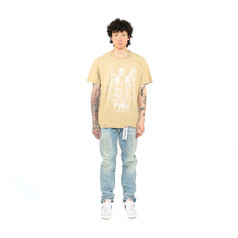 Purple Brand Guardian Tee - Tan