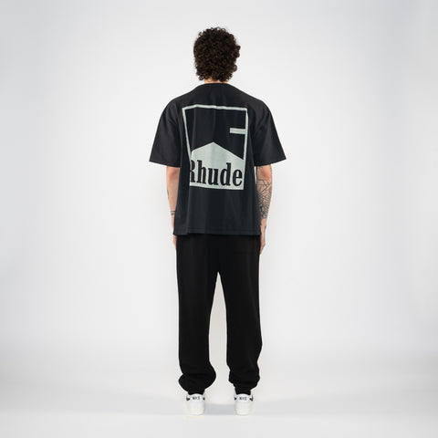 Rhude Moonlight Badge Tee - Vintage Black