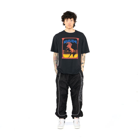 Rhude Cadre Tee - Vintage Black