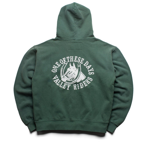 One Of These Days Valley Rider Zip Up - Forest Green