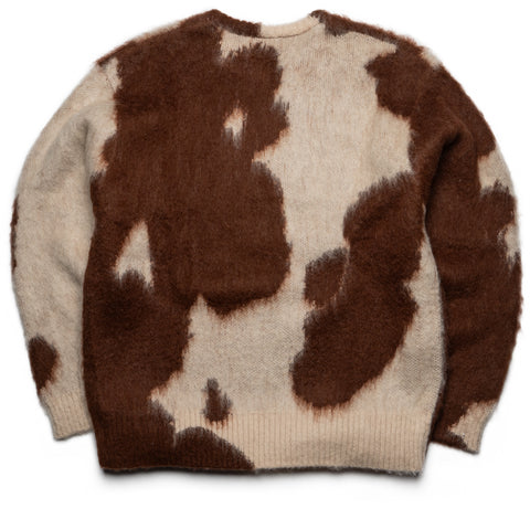 One Of These Days Horse Coat Sweater - Bone/Brown