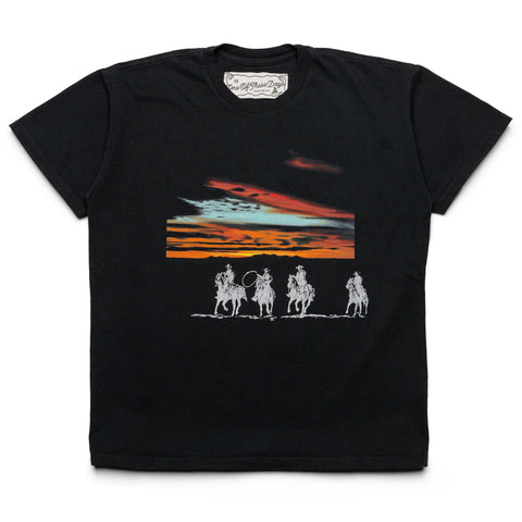 One Of These Days Statues Tee - Washed Black
