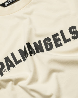 Palm Angels Palm Hills Regular Tee - Off White