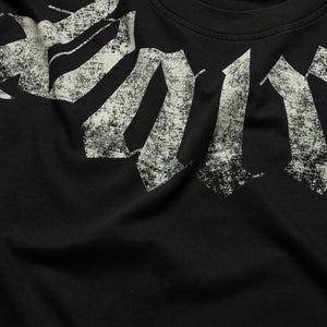 Palm Angels Big Neck Logo Loose Tee - Black