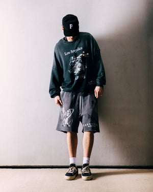 Paly Hollywood Mythss Crewneck - Vintage Black