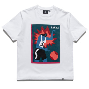 Parra Basketball Tee - White