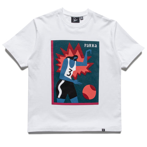 Parra Basketball Tee - White