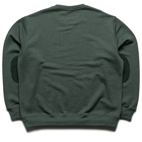 Parra Tired Champione Crewneck - Pine Green