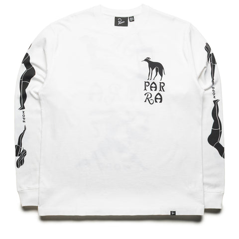 Parra Dog Training L/S Tee - White