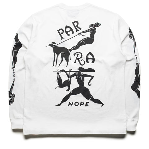 Parra Dog Training L/S Tee - White