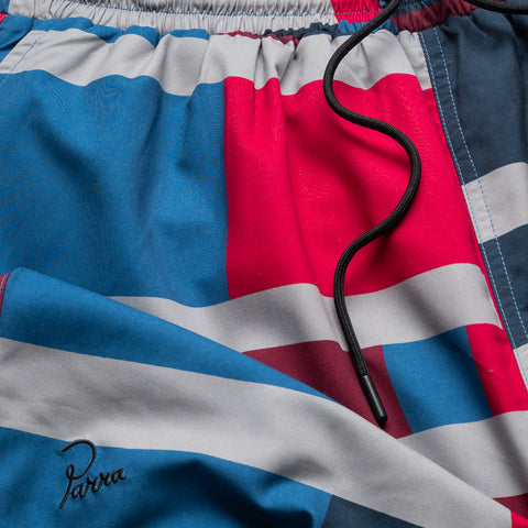 Parra Vertical Forest Swim Shorts - Blue