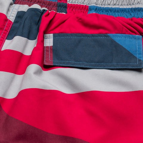 Parra Vertical Forest Swim Shorts - Blue