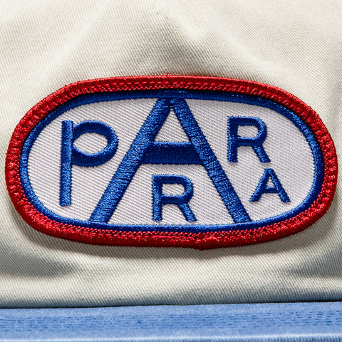 Parra Gas Station 5 Panel Hat - Off White