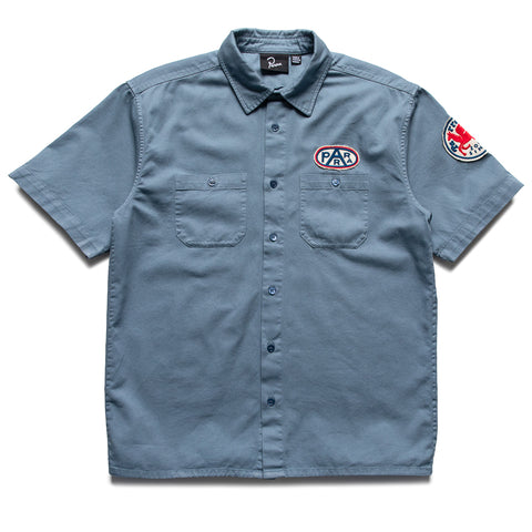 Parra Gas Station Shirt - Blue
