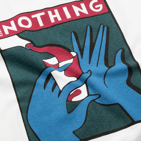 Parra Super Nothing Tee - White