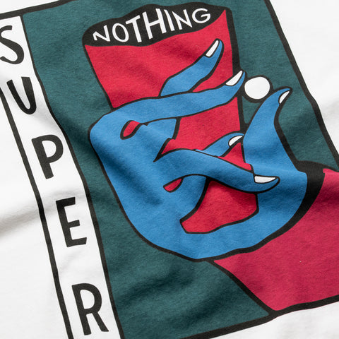 Parra Super Nothing Tee - White
