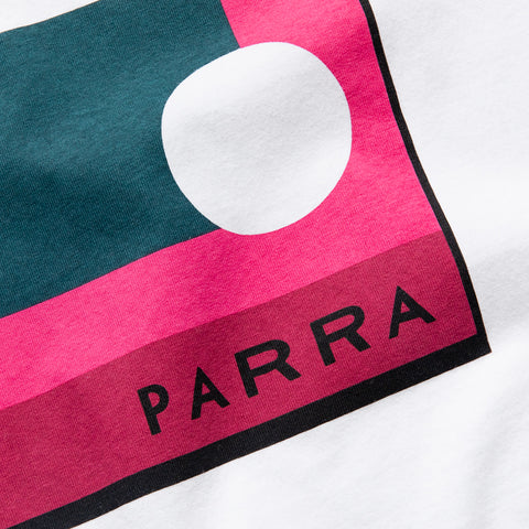 Parra Ping Ponged Tee - White
