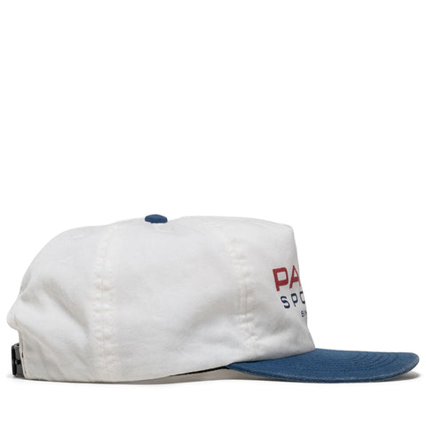 Parra Sporte 5 Panel Hat - White/Blue