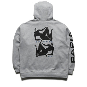 Parra Sporte Hoodie - Heather Grey