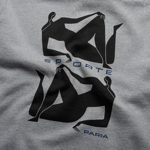 Parra Sporte Hoodie - Heather Grey