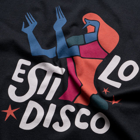 Parra Estilo Disco Tee - Black